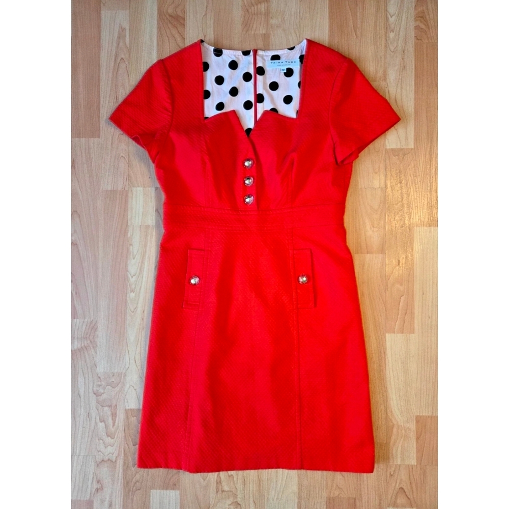 Trina Turk retro sheath dress